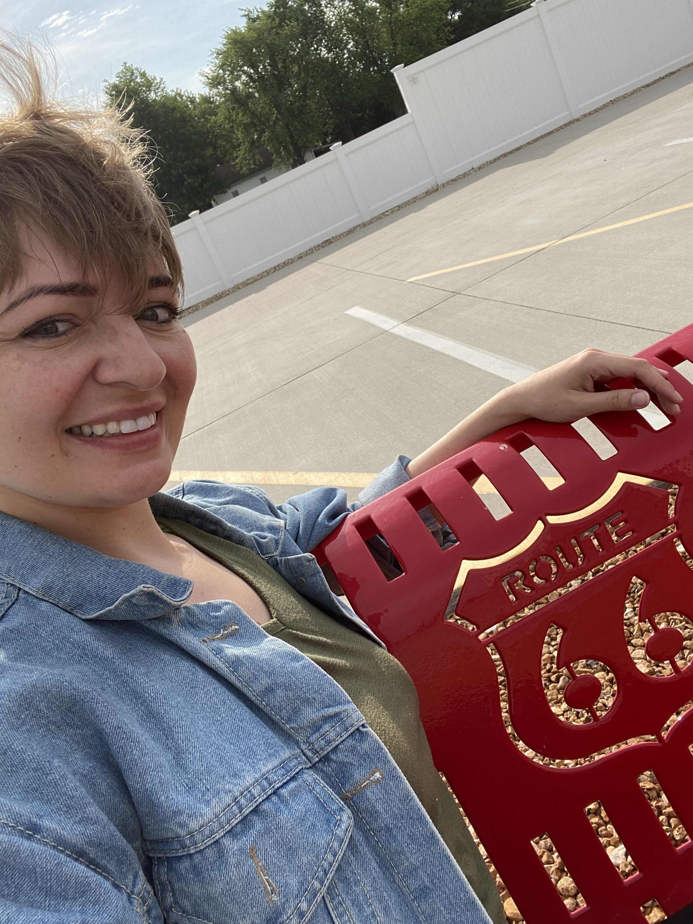 Route 66 Museum in Litchfield, IL. Photo: Rose, S. (2021)