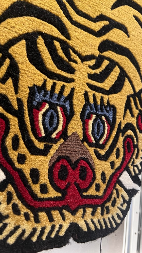 Tiger Rug for sale at Blaboa Park