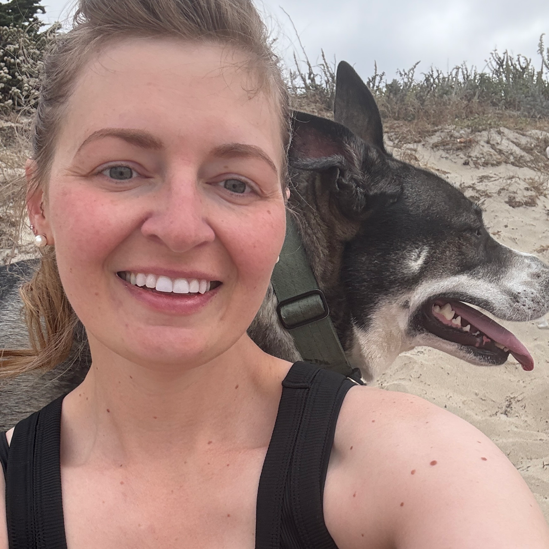 Sara and Fang. Monterey Beach, California. 2025. 