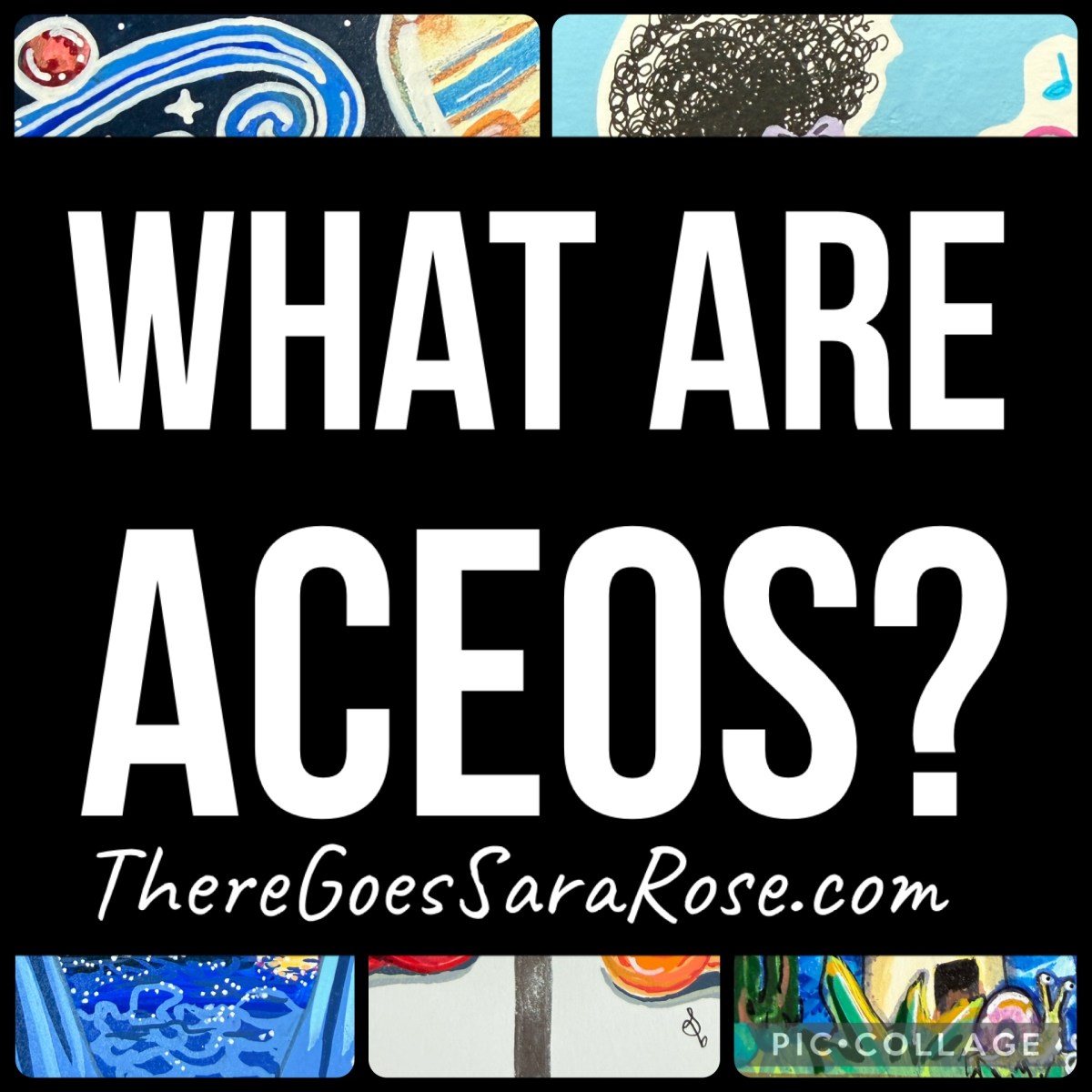Tiny Art, Big Adventure: Discovering ACEOs || ThereGoesSaraRose.com