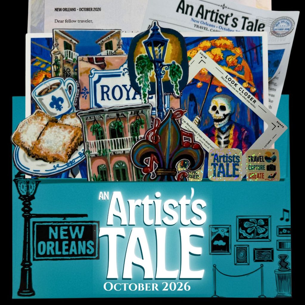 An Artist's Tale Snail Mail Club October 2026 by Sara Rose