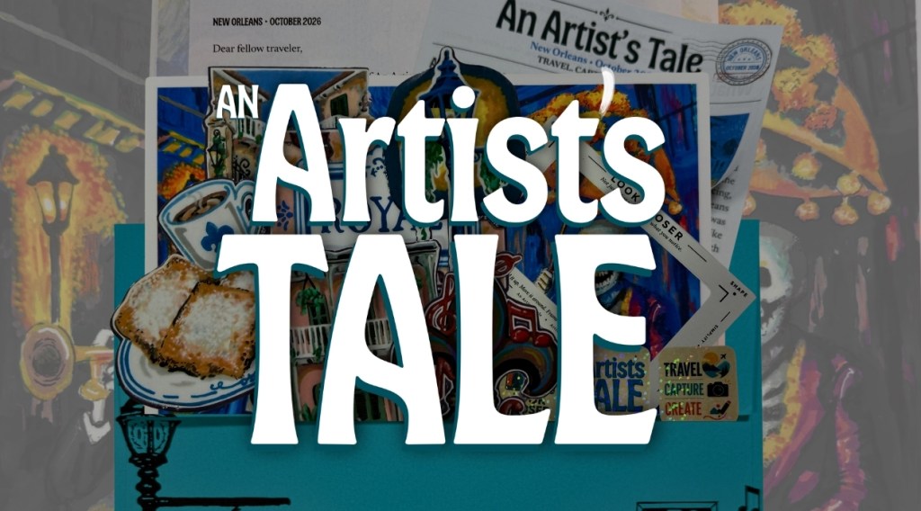 An Artist’s Tale: Travel, Art and a Letter from Me || ThereGoesSaraRose.com