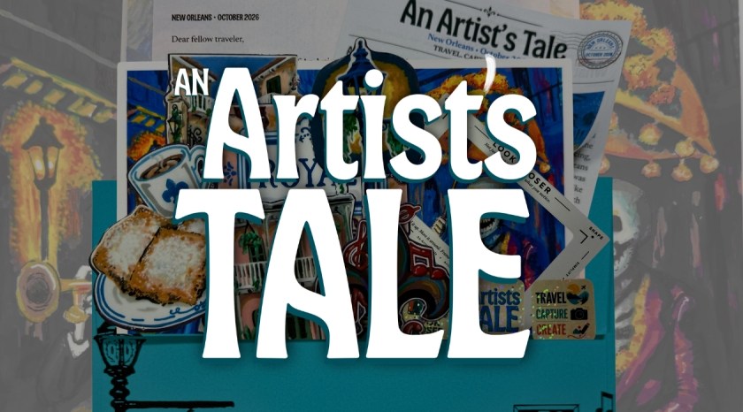 An Artist’s Tale: Travel, Art and a Letter from Me || ThereGoesSaraRose.com